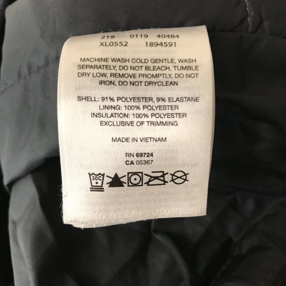 COLUMBIA ~ WOMENS XS ~ BLACK HOODED PARKA JACKET COAT - Picture 6 of 7